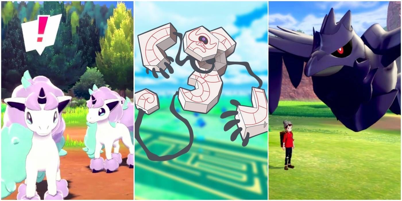 Pokémon  Artes imaginam versões Galar dos 3 cães lendários