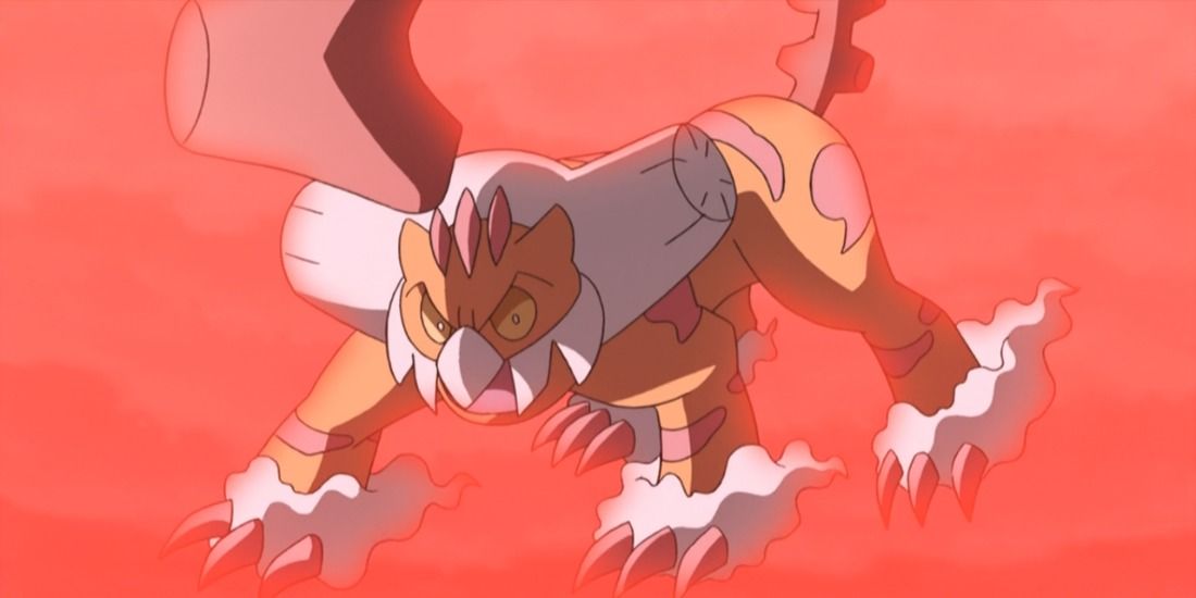 Landorus in its Therian Form in the Pokemon anime