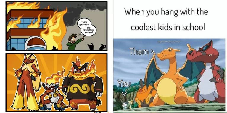 10 Hilarious Fire Type Pokemon Memes That Are Too Funny