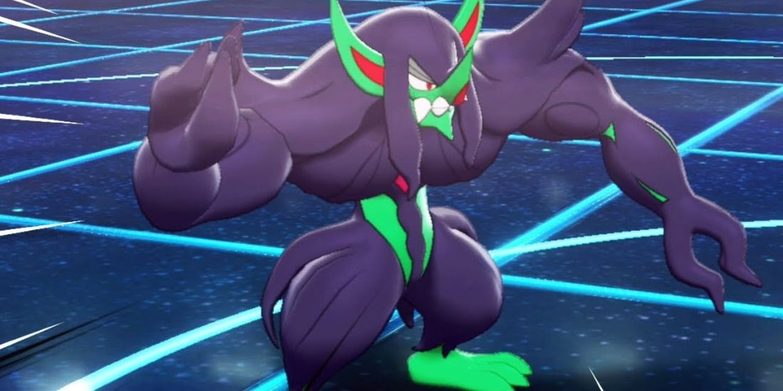 Grimmsnarl about to hit an opponent in Pokemon Sword & Shield