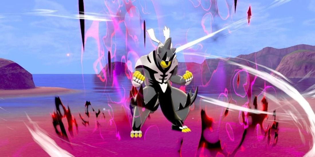 Urshifu using Wicked Blow in Pokemon Sword & Shield