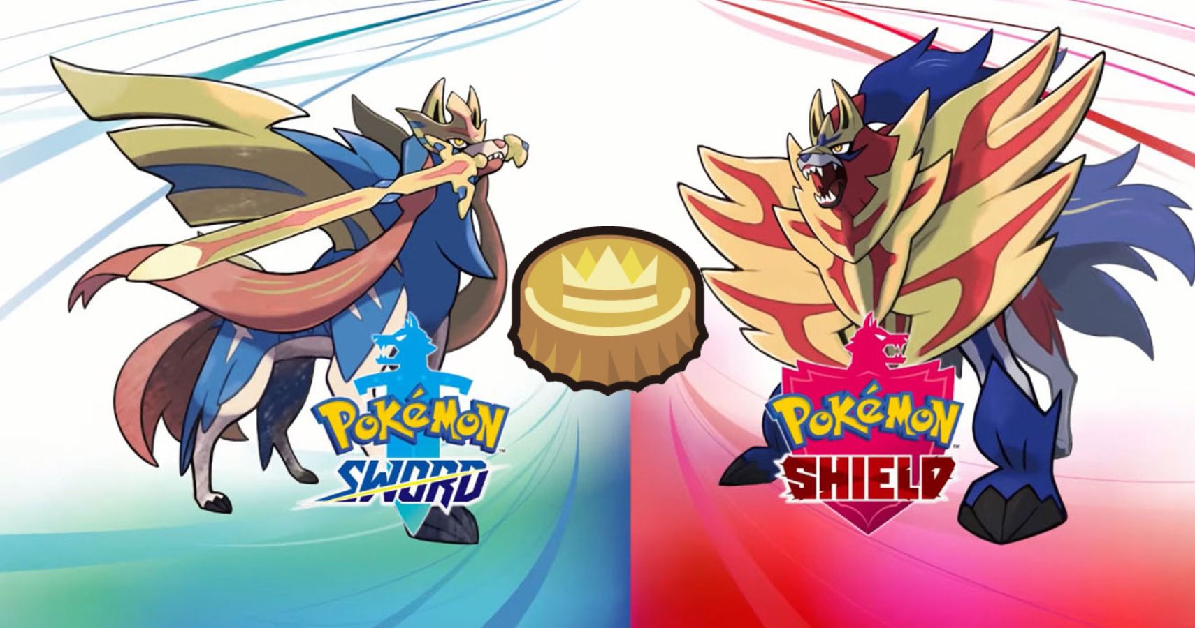 Pokemon Sword and Shield Gold Bottle Cap Cover