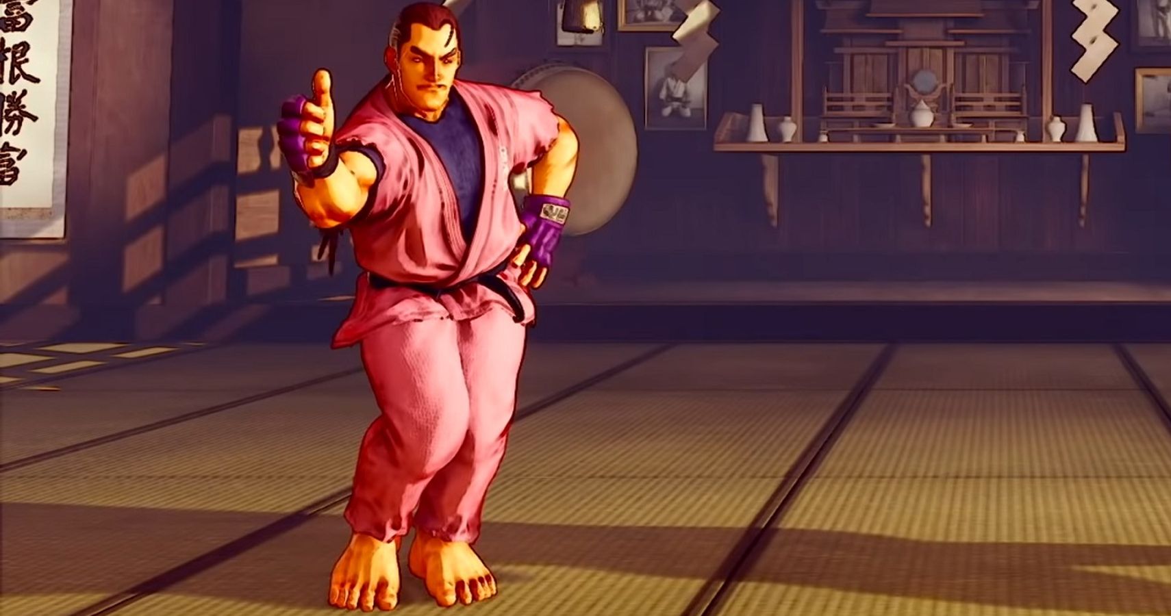 Dan is back in Street Fighter V