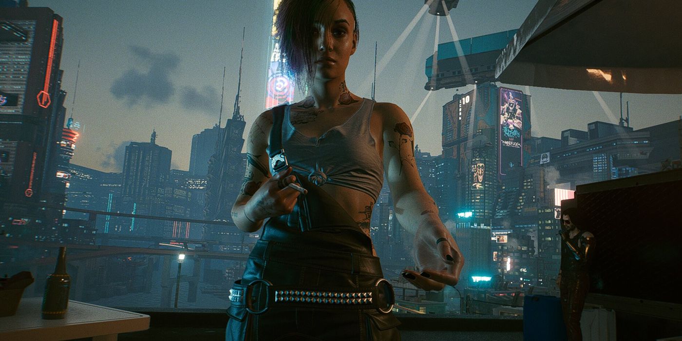Cyberpunk 2077: Interacting With Judy Alvarez In Her Side Story