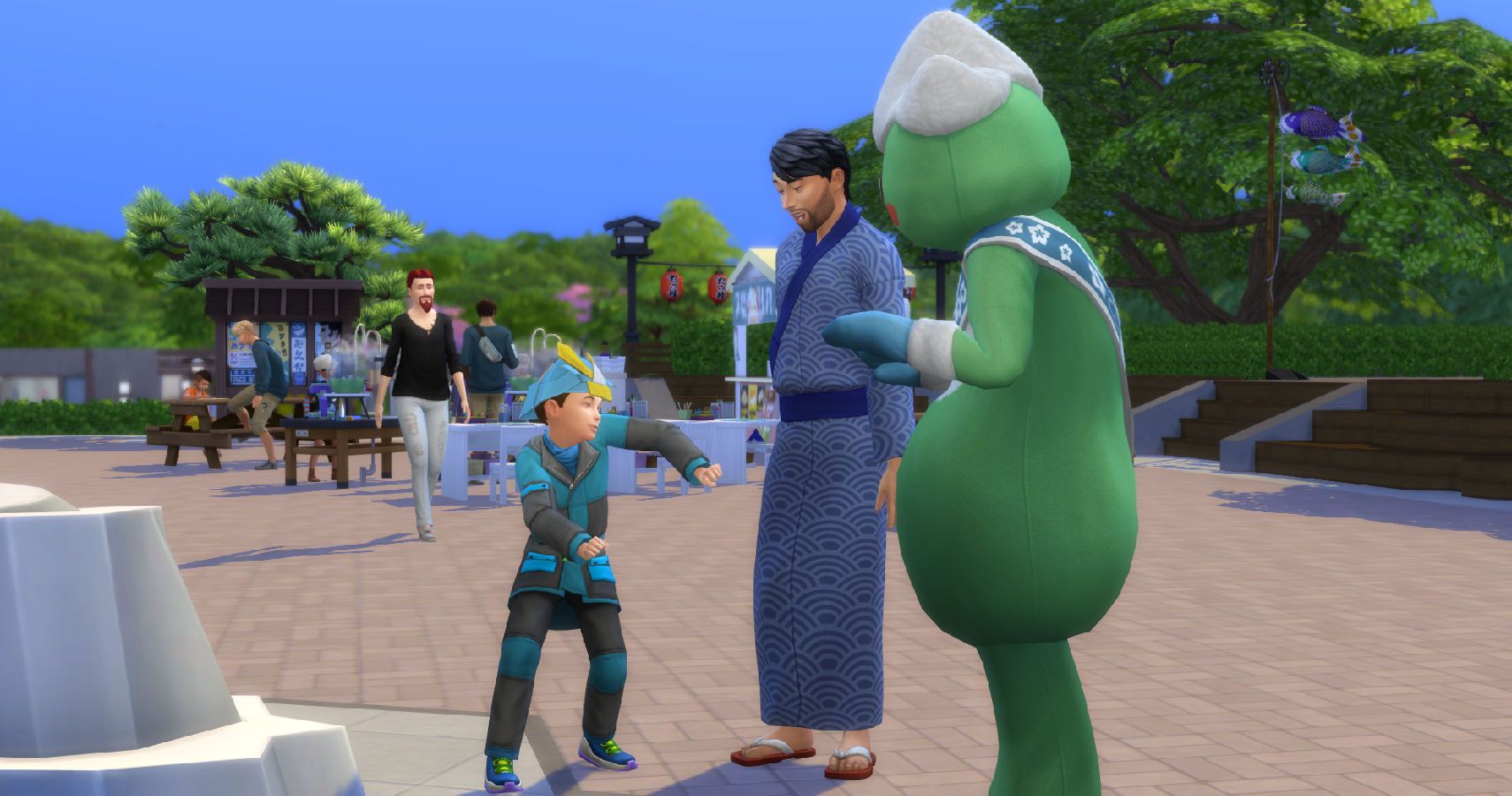 a sim dancing with yamachan