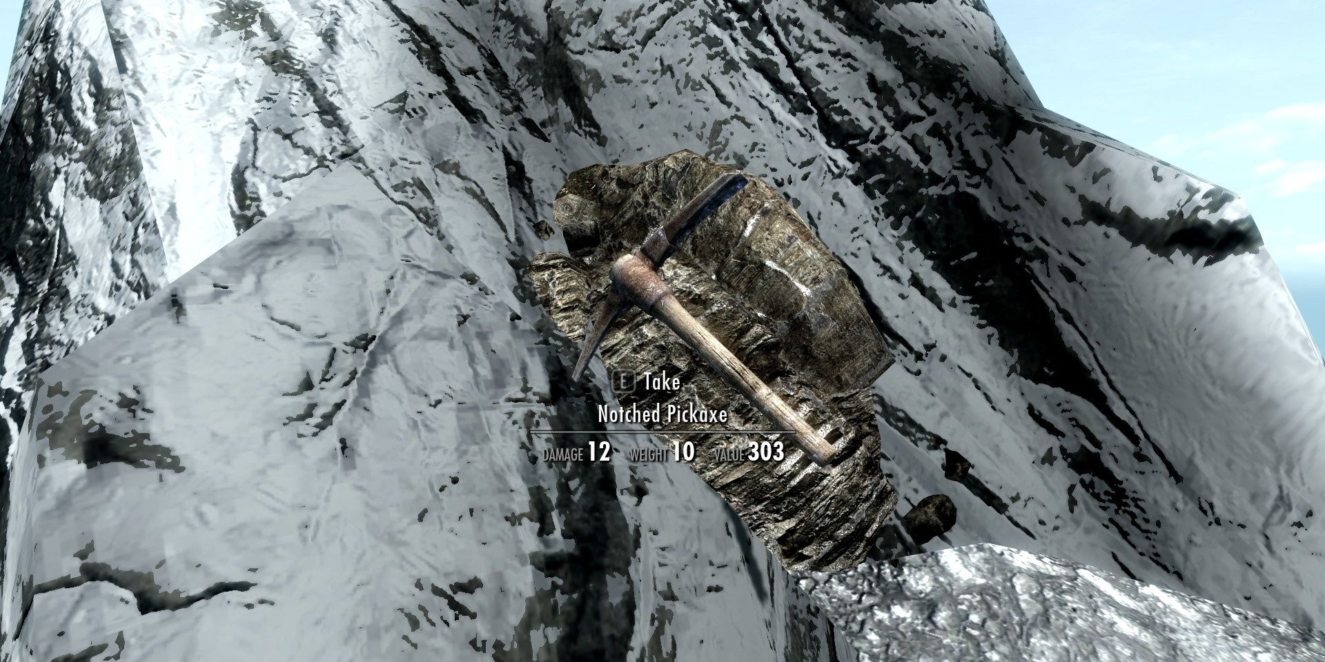 Skyrim Notched Pickaxe