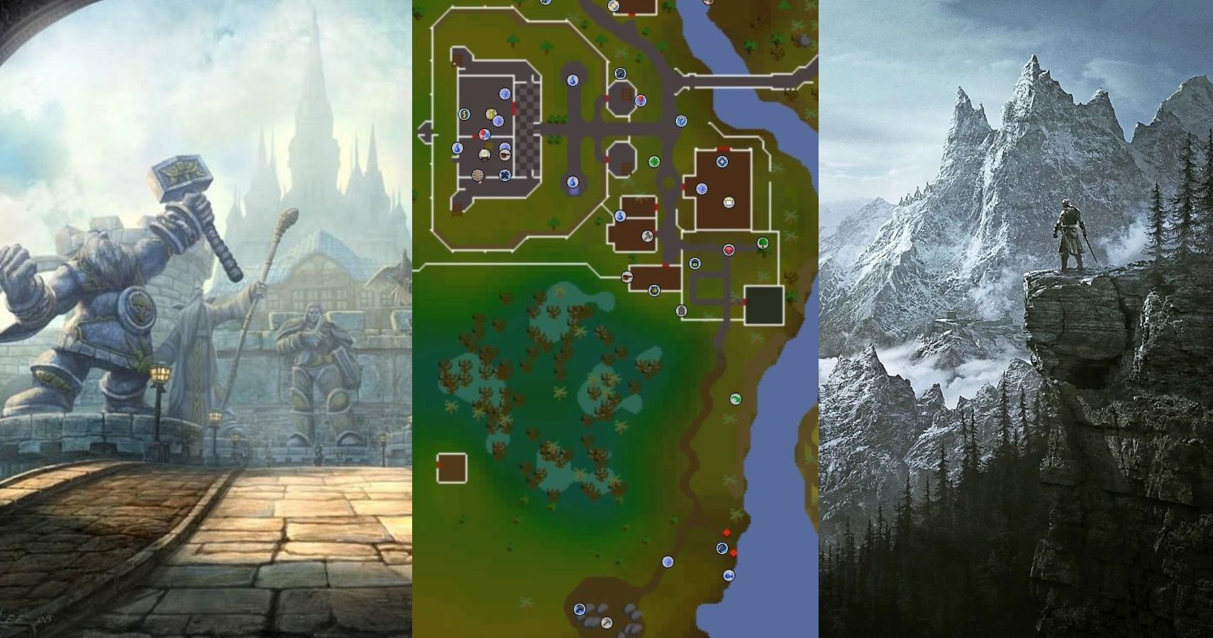 old school runescape map legend