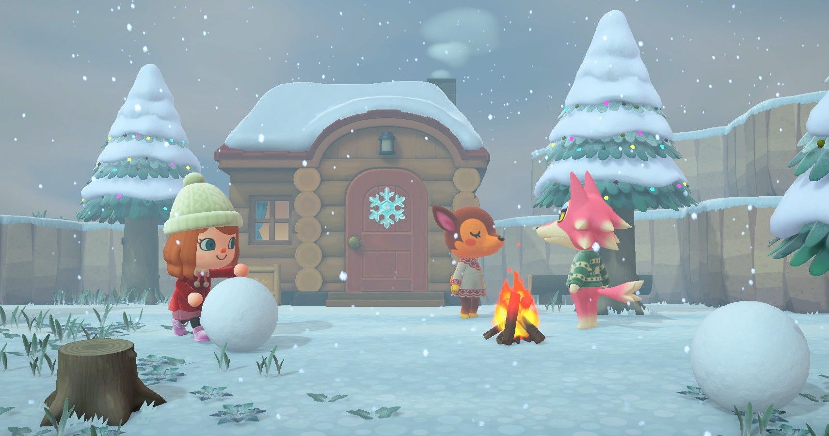 Snow In Animal Crossing New Horizons