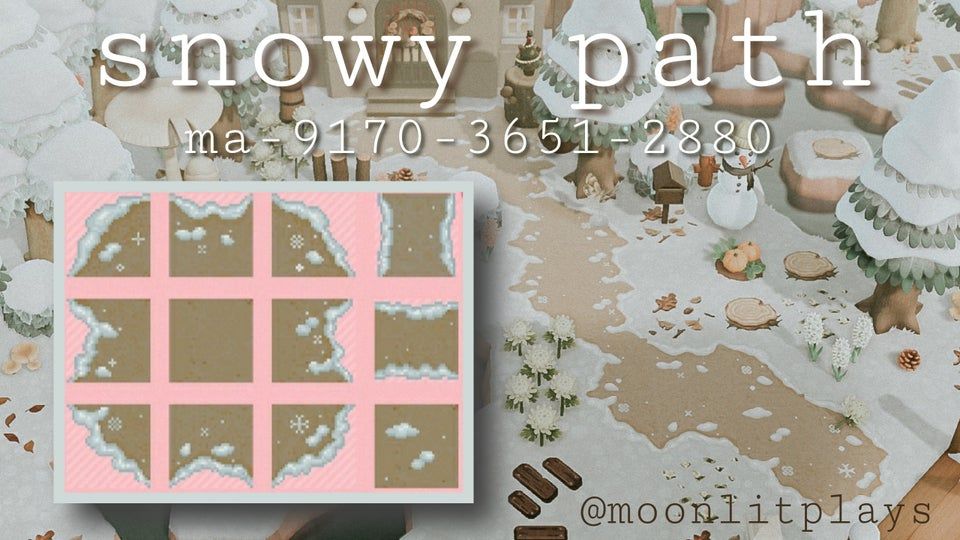 Snowy Path Design