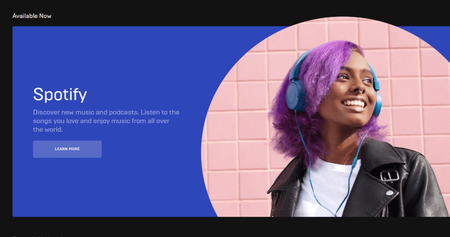 Spotify Is Now Available On The Epic Games Store, For Some Reason