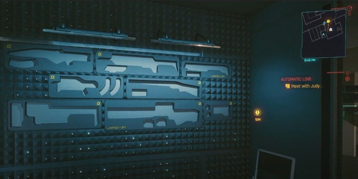 Display wall in Cyberpunk 2077