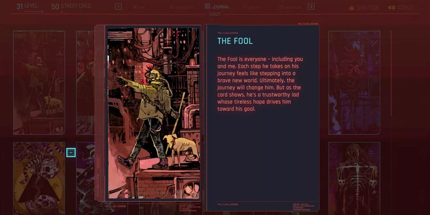 Cyberpunk 2077: A Look At The Complete Collection Of Tarot Cards