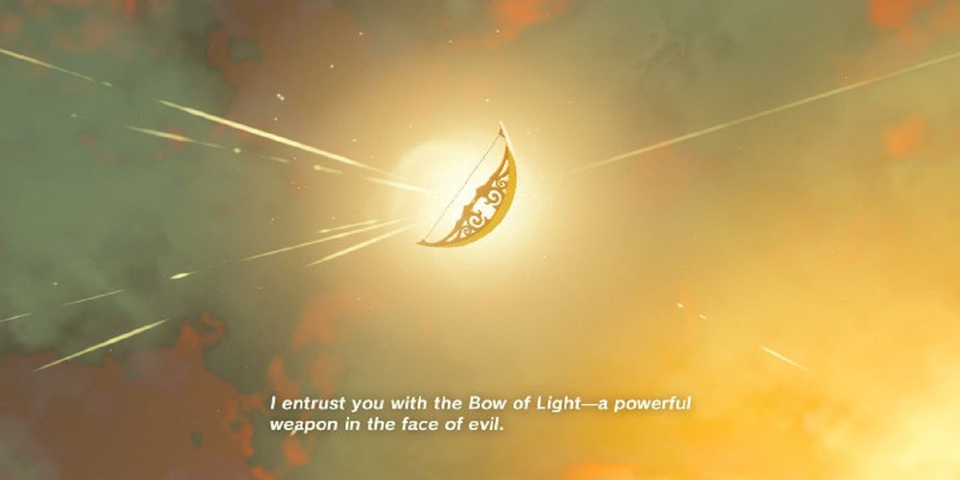 Bow of Light The Legend of Zelda final boss battle