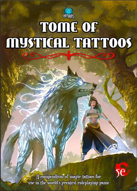 Tome of Mystical Tattoos Kickstarter article image 1