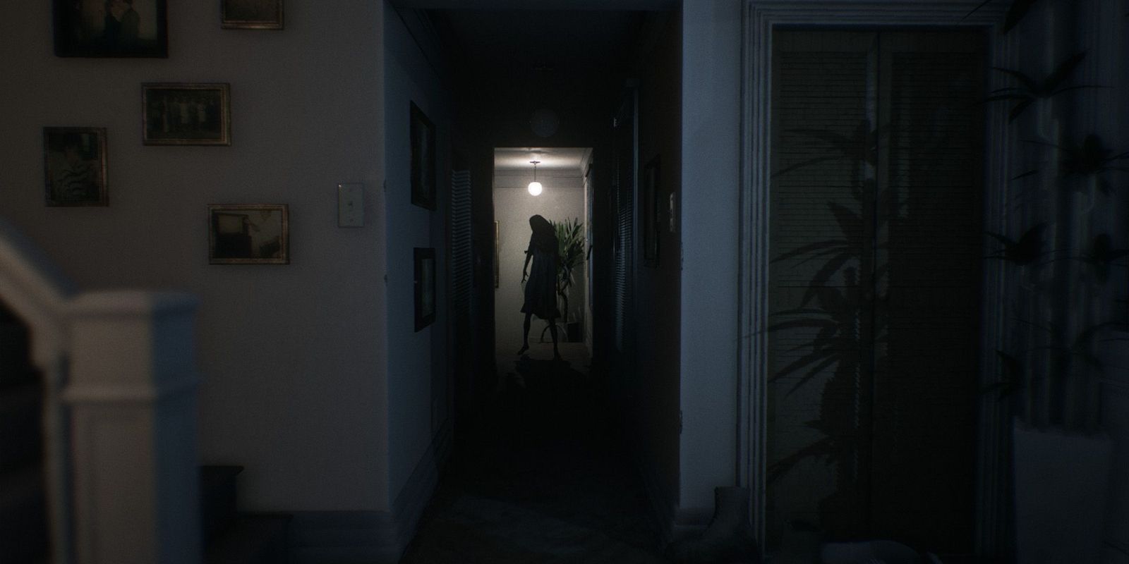 A screenshot from the game, featuring... something haunting