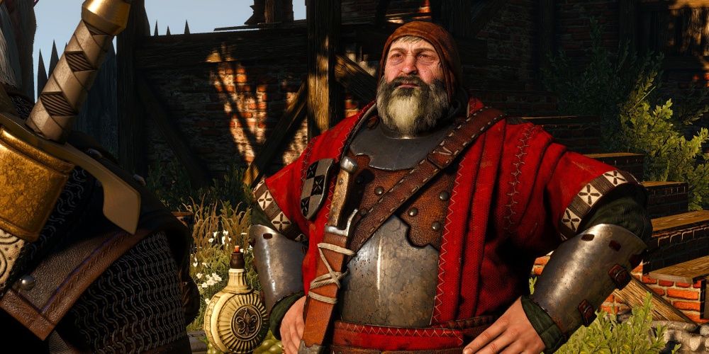 Witcher 3 The Bloody Baron Speaking To Geralt