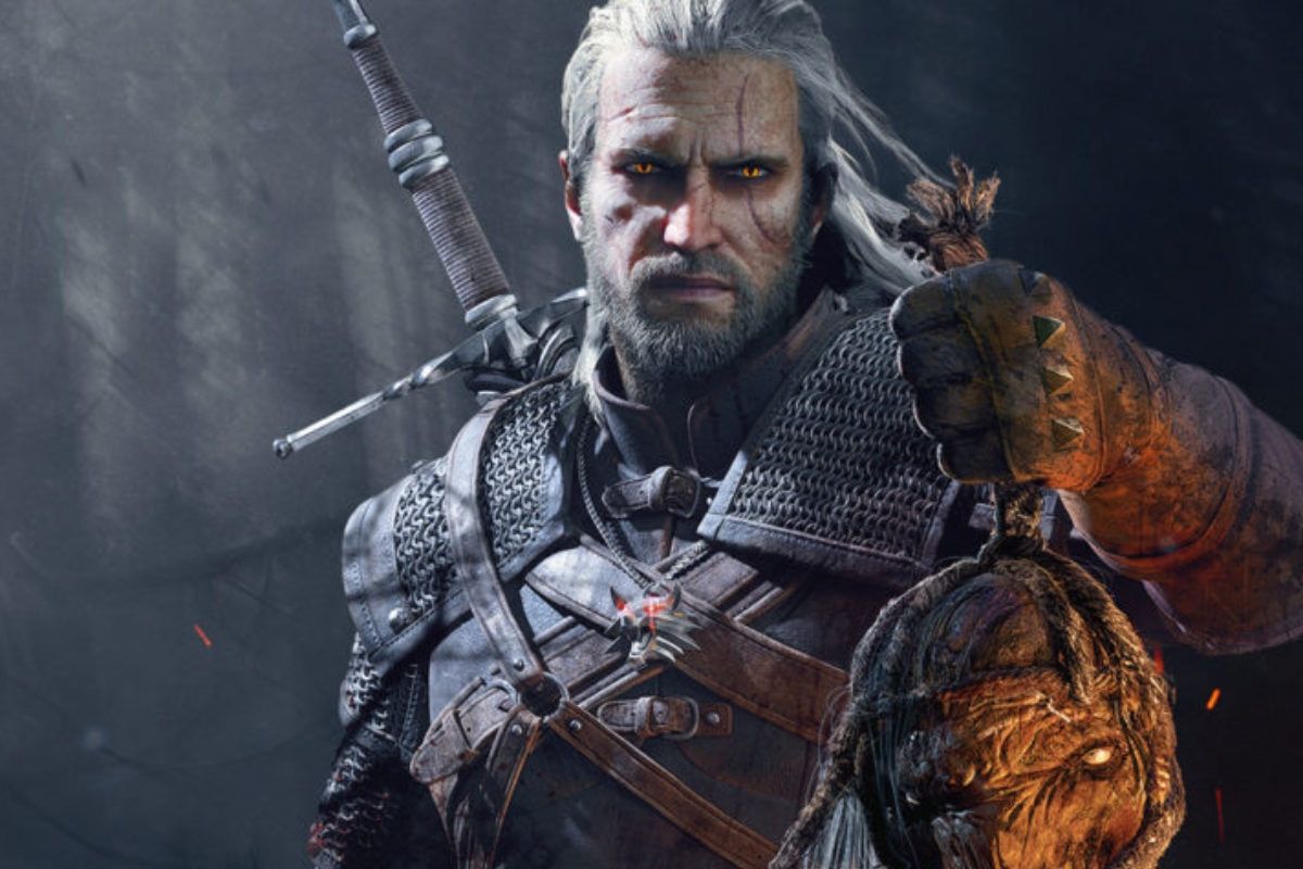 An image featuring Geralt of Rivia