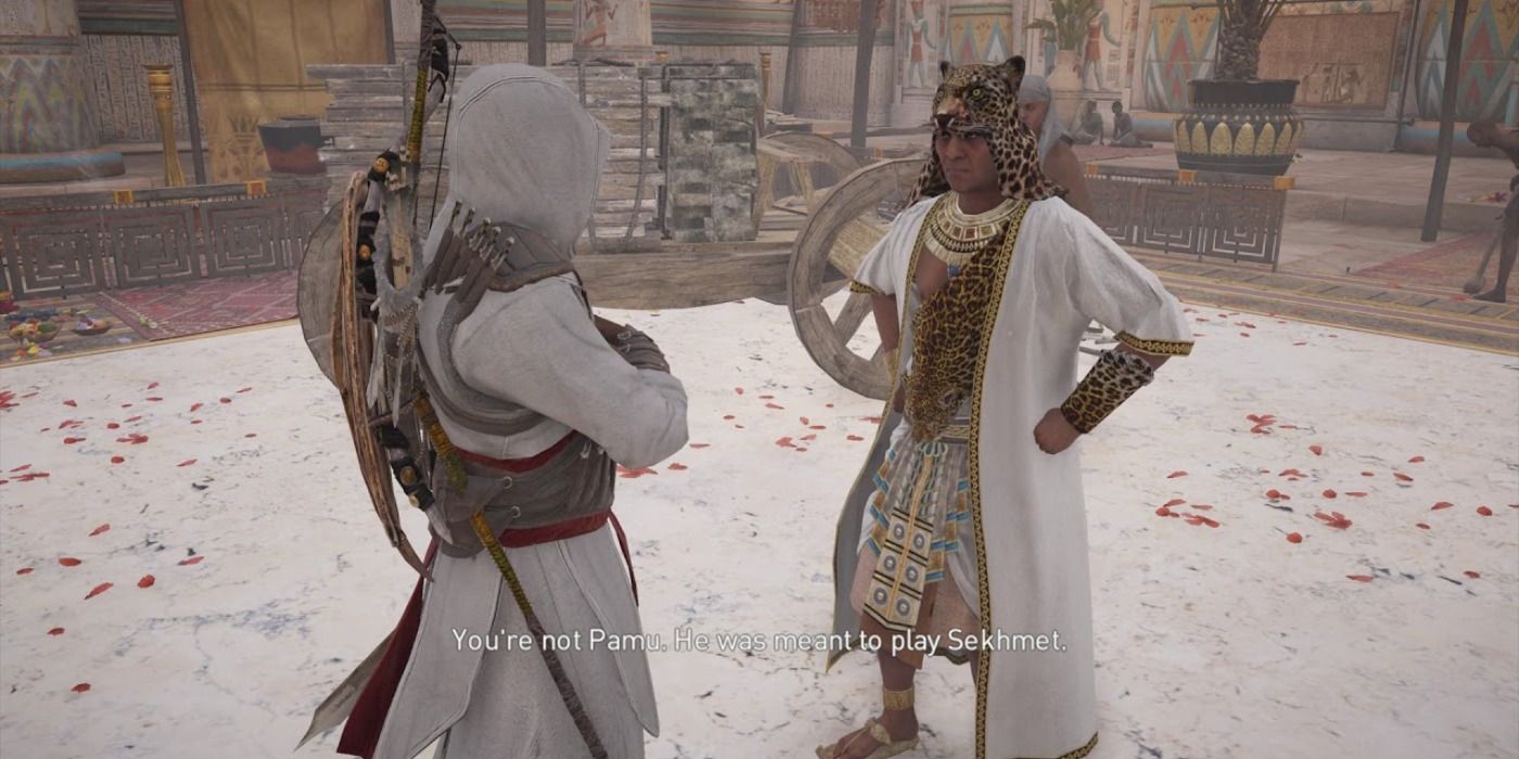 High Priest in Lady of Slaughter side quest in Assassin's Creed Origins