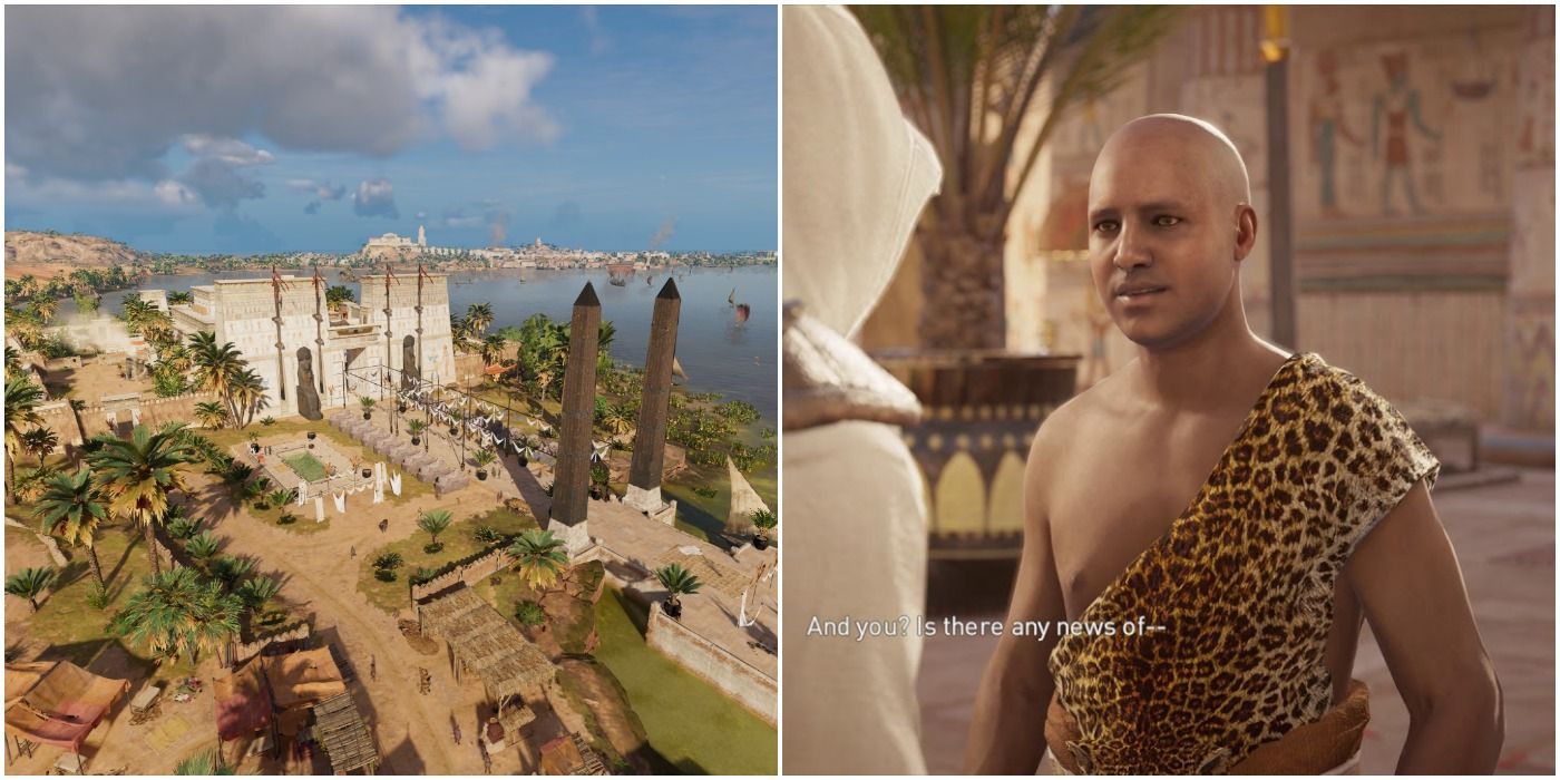 Menehet in Lady of Slaughter side quest in Assassin's Creed Origins