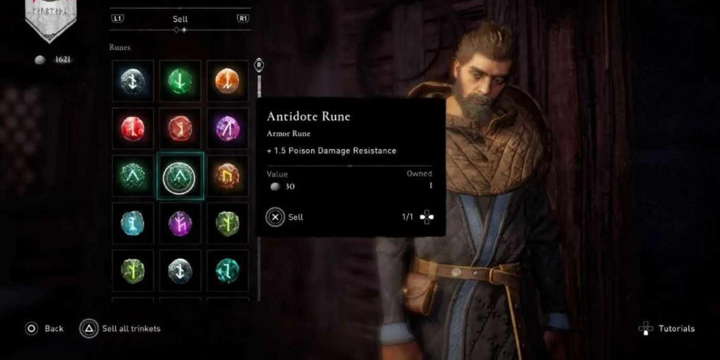 Antidote Rune in Assassin's Creed Valhalla