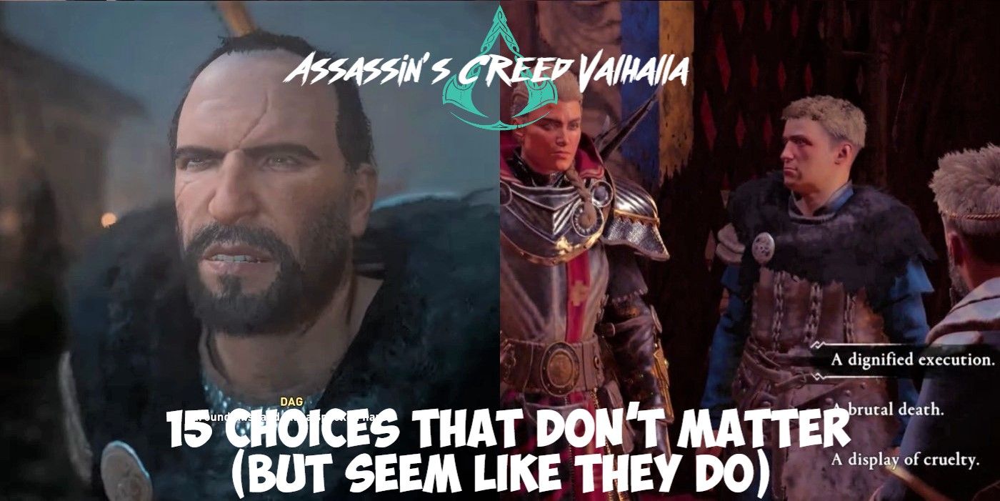 Feature Image for choices that don't matter in Assassin's Creed Valhalla