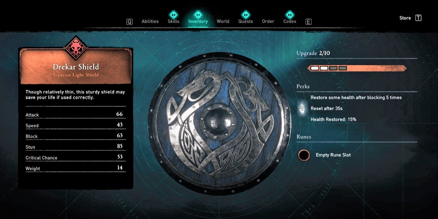 Drekar Shield in Assassin's Creed Valhalla