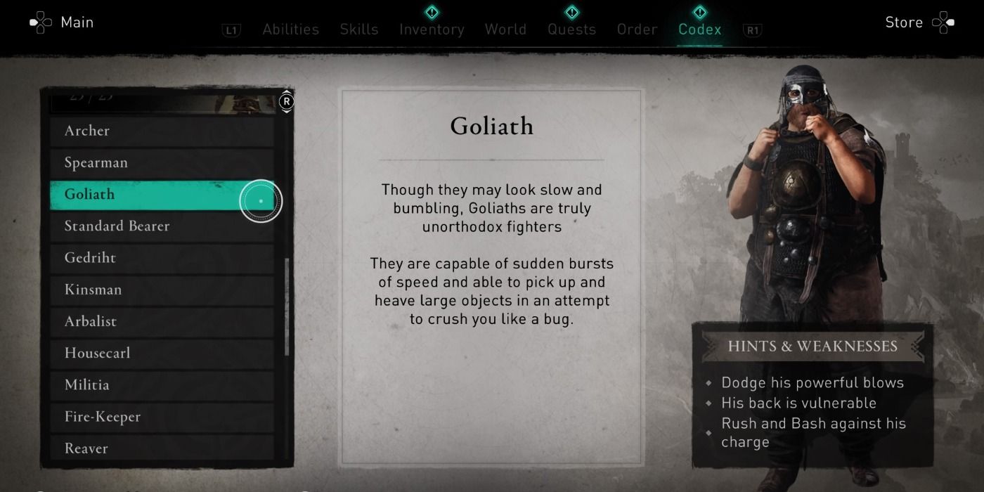 Goliath in Assassin's Creed Valhalla