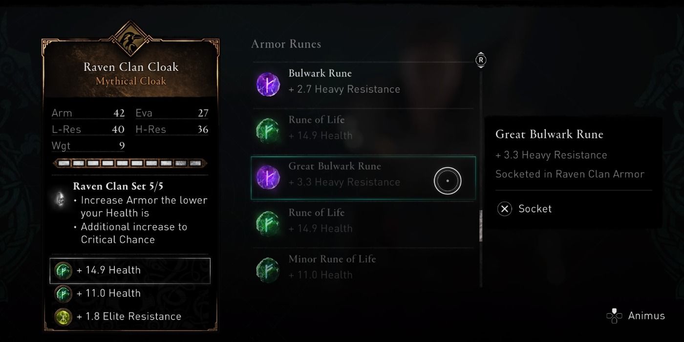 Great Bulwark Rune in Assassin's Creed Valhalla