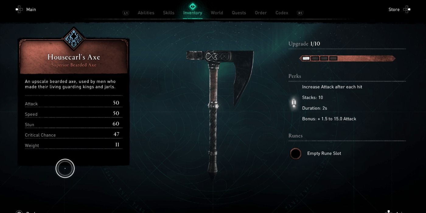 Housecarl's Axe in Assassin's Creed Valhalla