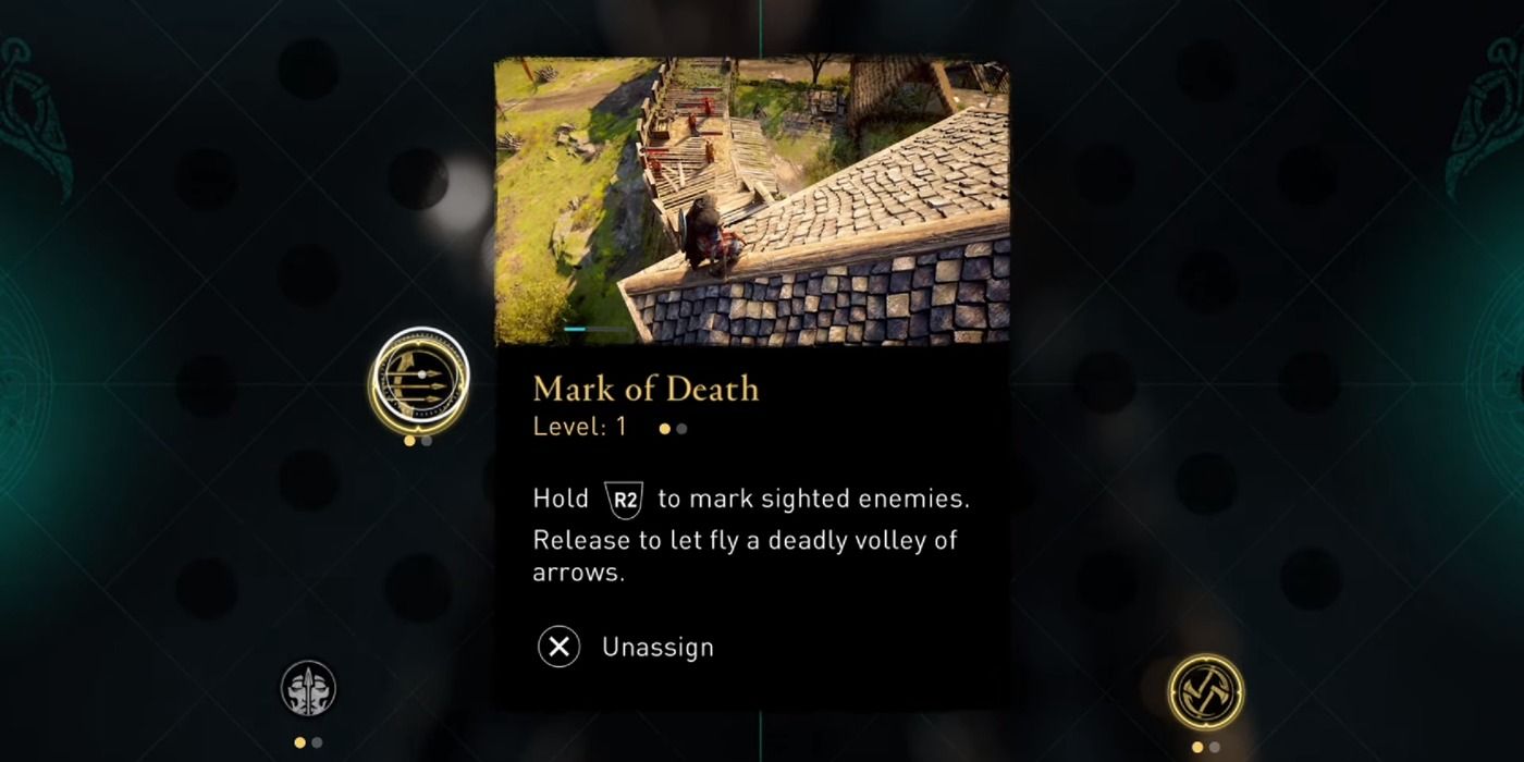Mark of Death ability in Assassin's Creed Valhalla