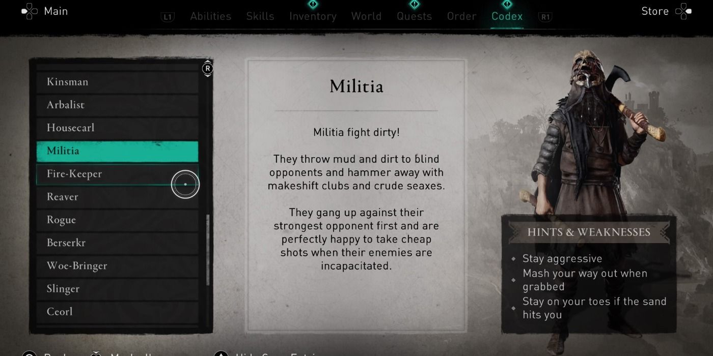 Militia in Assassin's Creed Valhalla