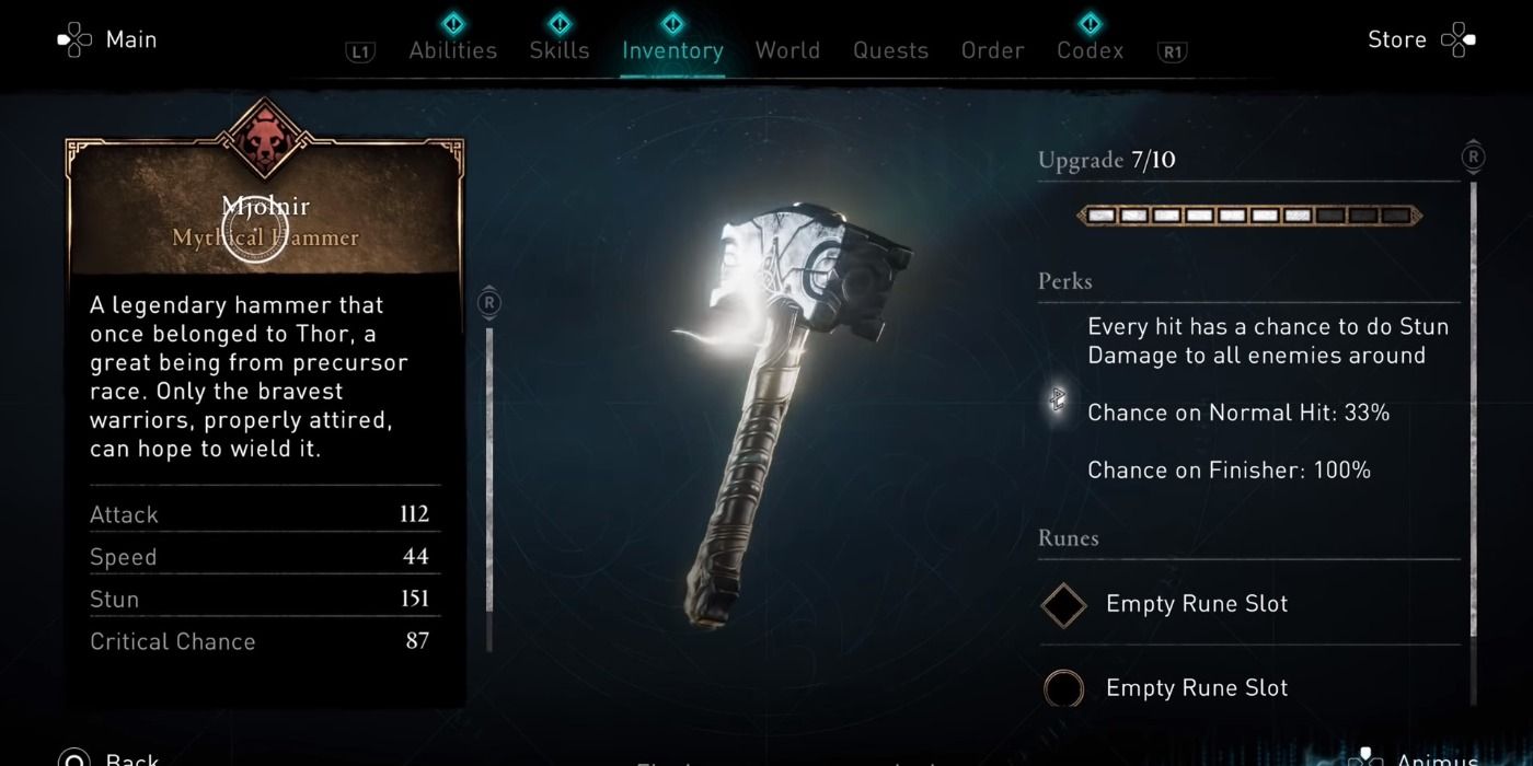 Assassin’s Creed Valhalla 15 Best Weapons Ranked