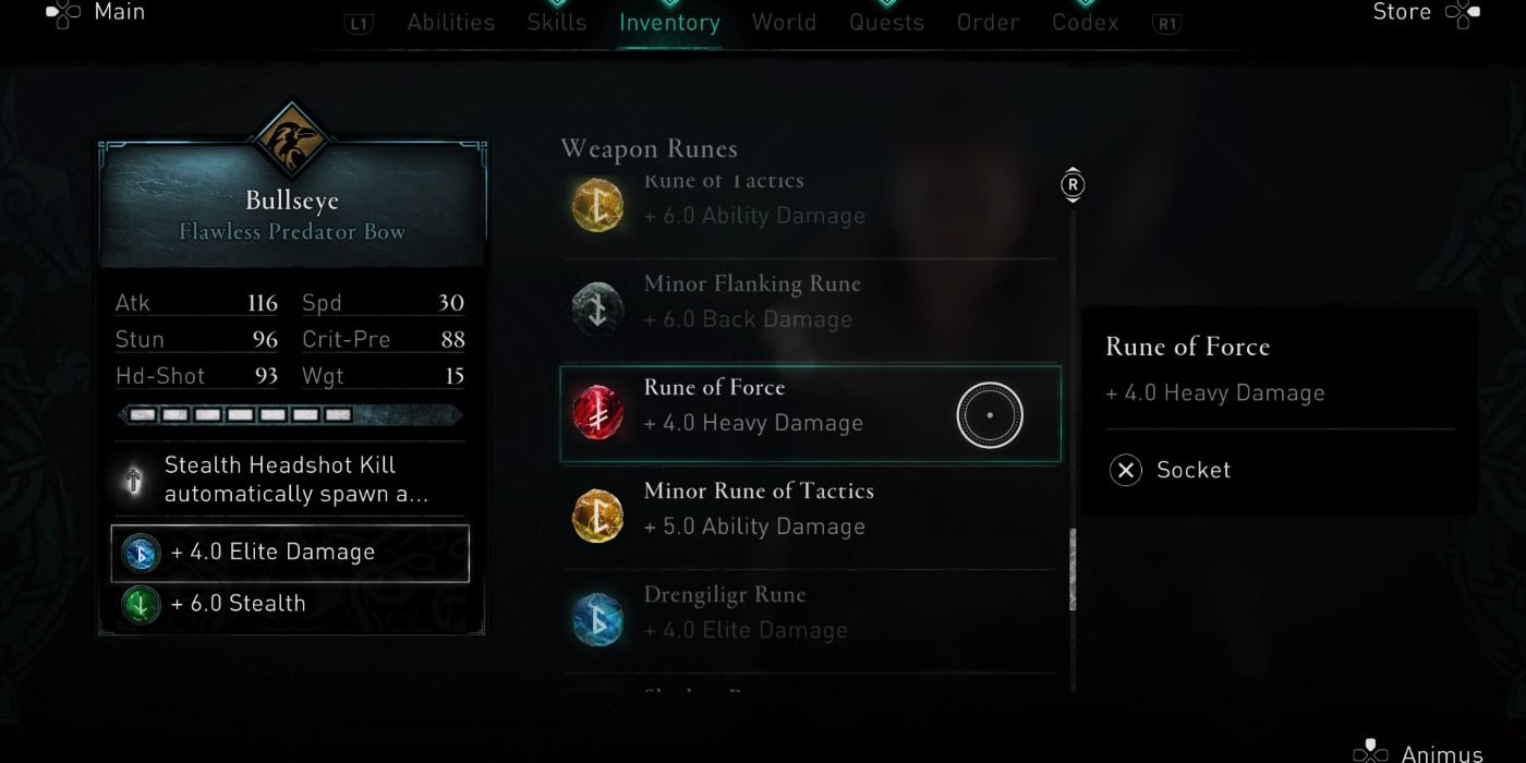 Rune of Force in Assassin's Creed Valhalla