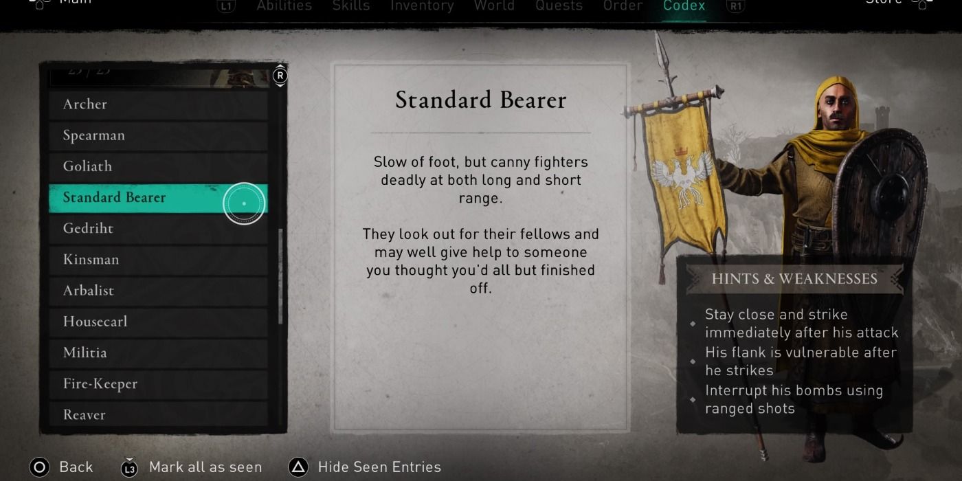 Standard Bearer in Assassin's Creed Valhalla