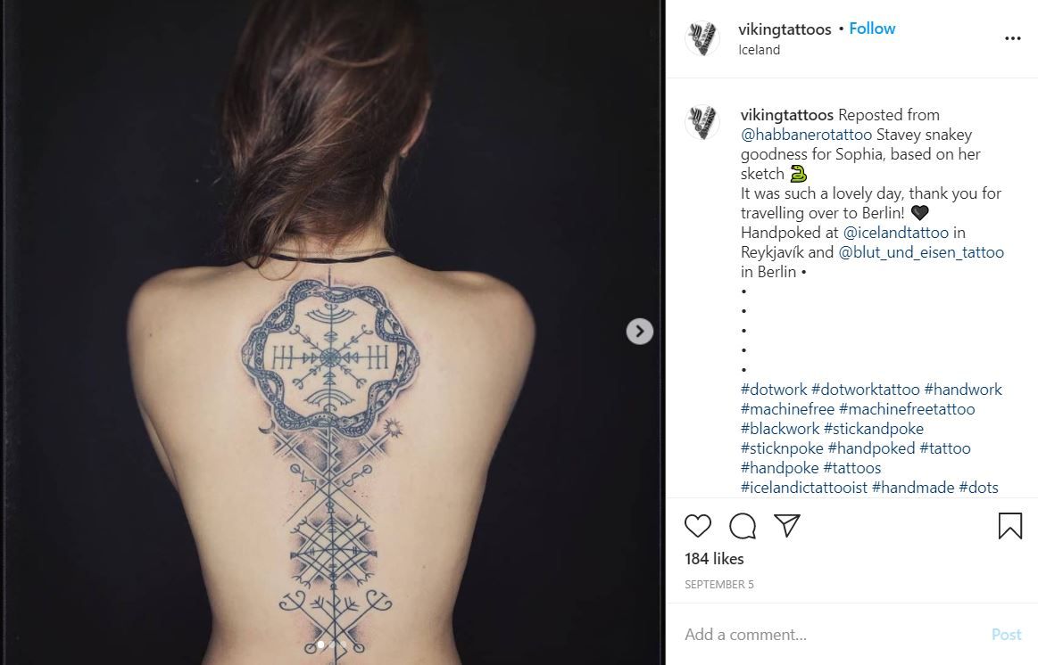 Viking tattoo by @Habbanerotattoo on Instagram