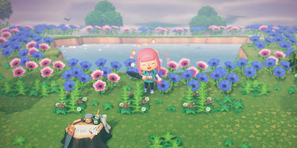 Wild flowers in Animal Crossing: New Horizons