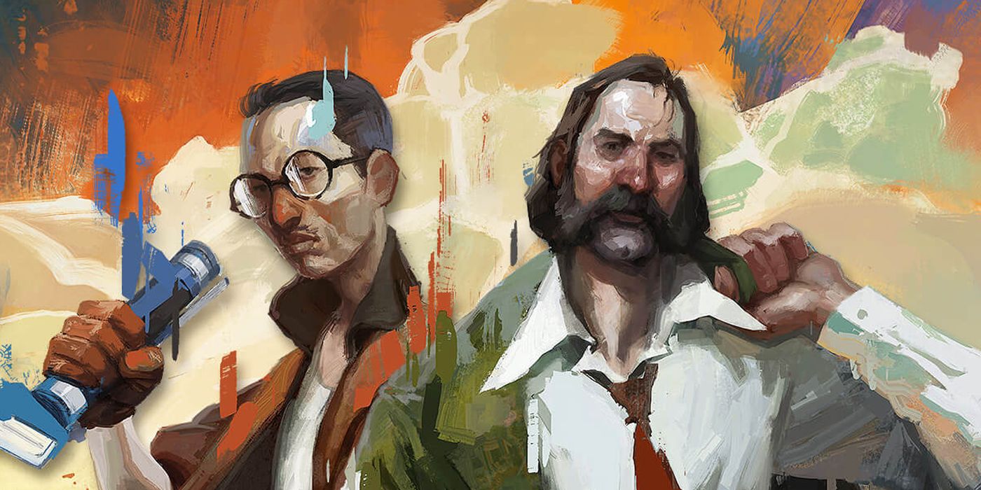 Disco Elysium: Harry and Kim Standing Next To Each Other