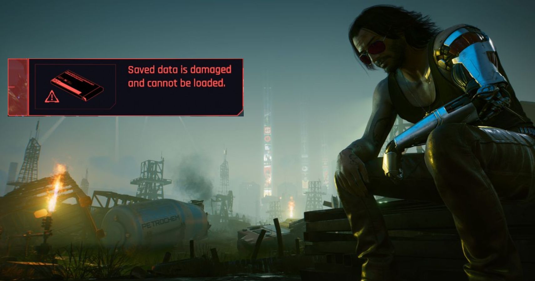 Saved data is damaged : r/cyberpunkgame