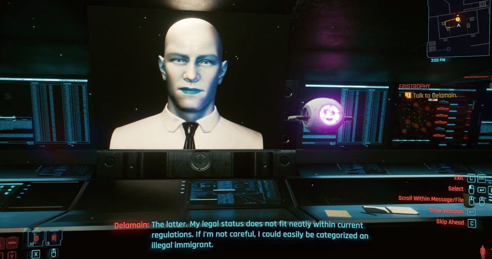 Cyberpunk миссия деламейн фото 11