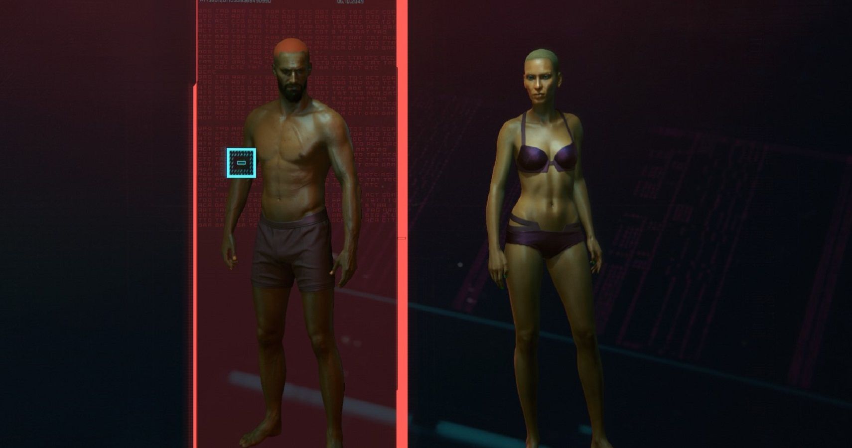 Cyberpunk character creation menu фото 93