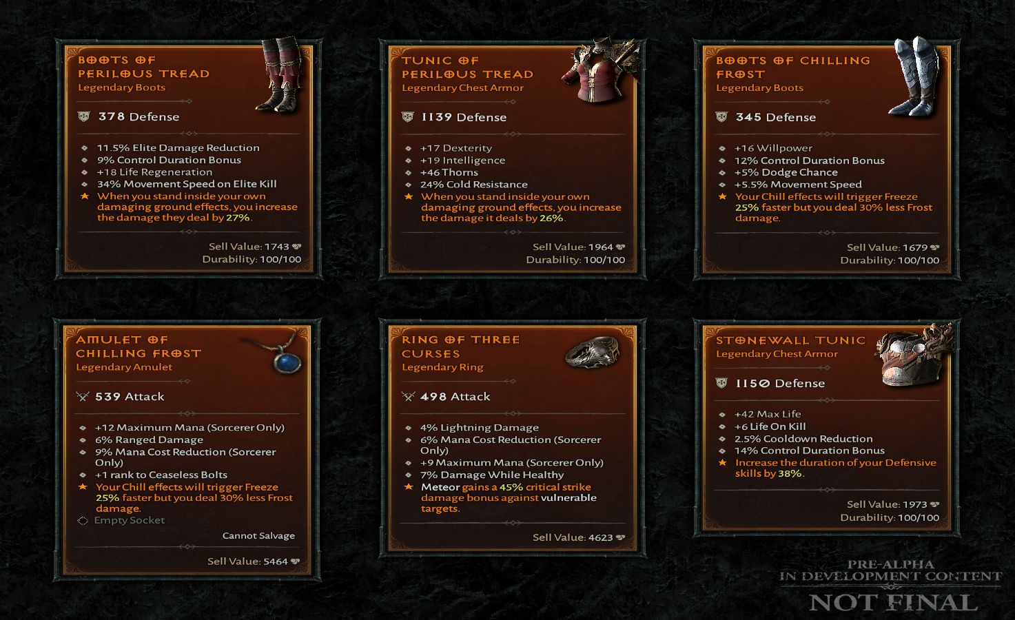 Diablo 4 Will Roll Legendary Affixes Randomly, While Unique Will Always ...