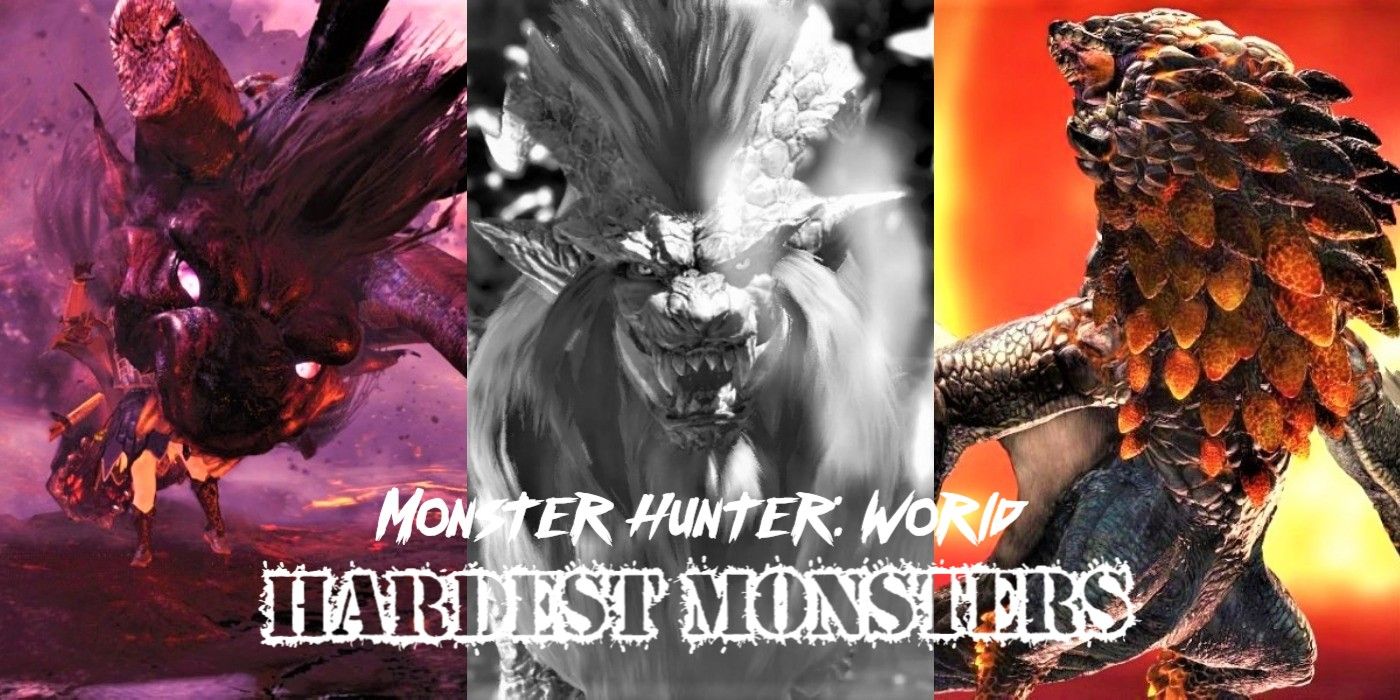 Monster Hunter World - All Monsters