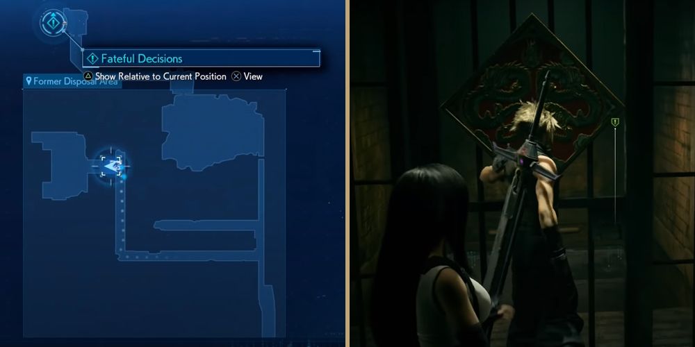 Accessing the third vault in the Corneo’s Secret Stash side quest in Final Fantasy VII Remake