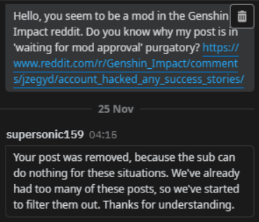genshin impact stolen accounts