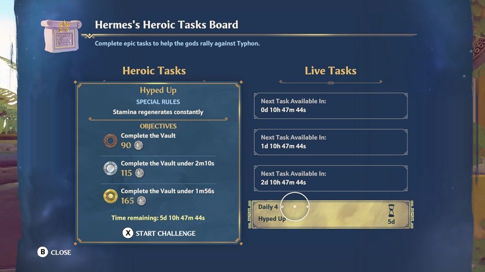 immortals fenyx rising hermes task board