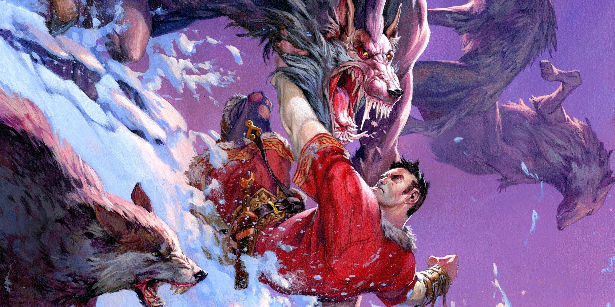 jesper ejsing werewolf fight art dungeons and dragons