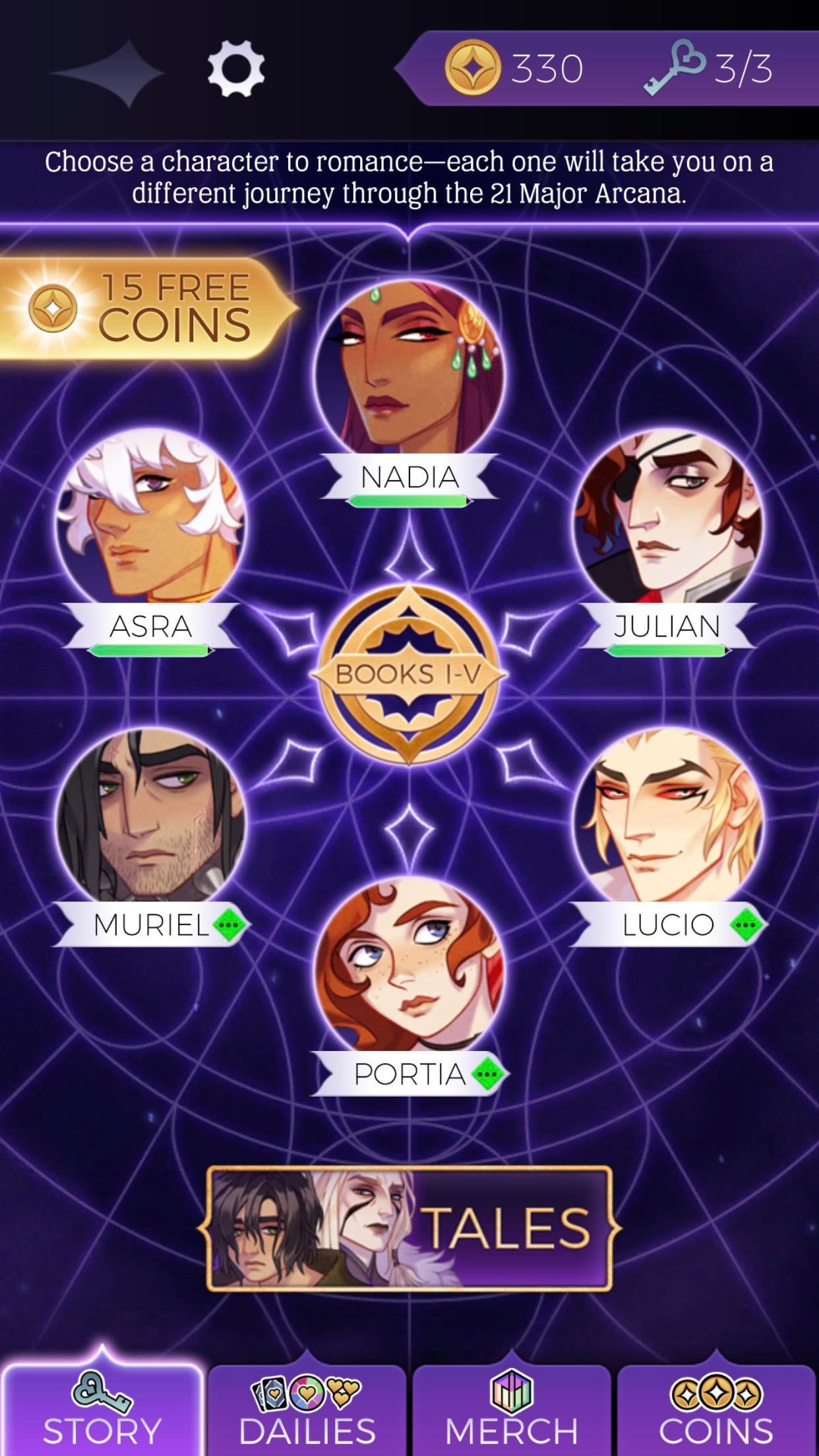 The Arcana A Mystic Romance Guide How To Get More Coins & Keys