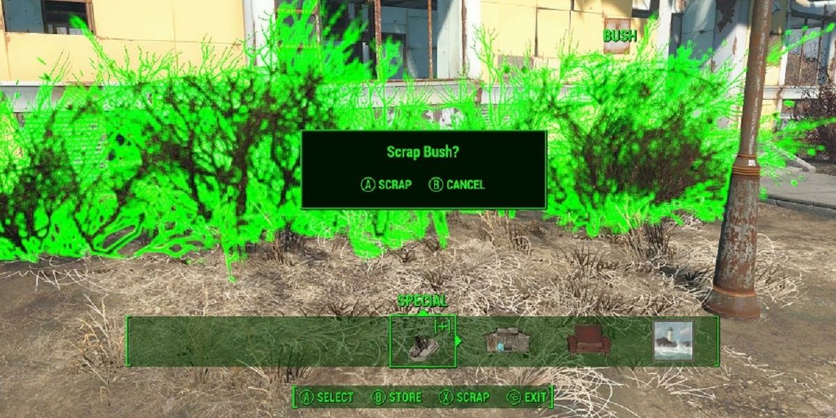 can you scrap mods in fallout 4