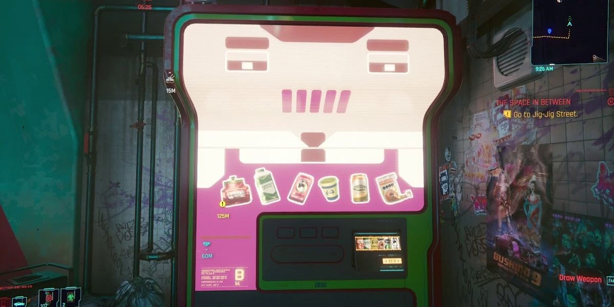 Brendan vending machine Cyberpunk