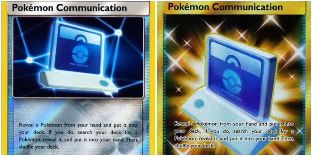 pokemon tcg pokemon communication both arts